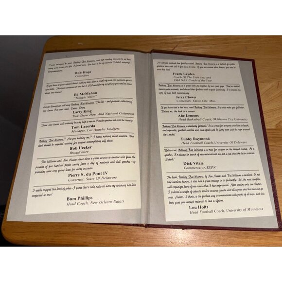 Nothing But Winners Hardcover Book 1984 By Pat Williams & Ken Hussar Signed - Picture 15 of 15